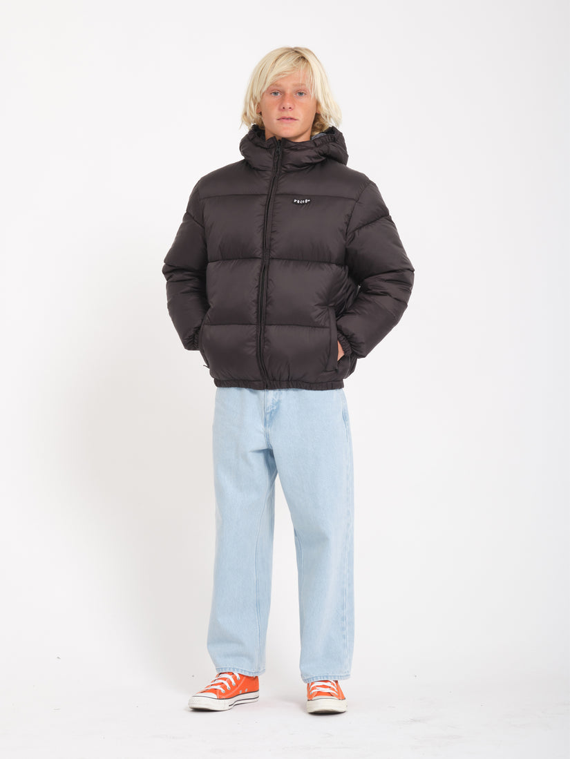 Volcom Kids Iconic (Reversible) Jacket - Black