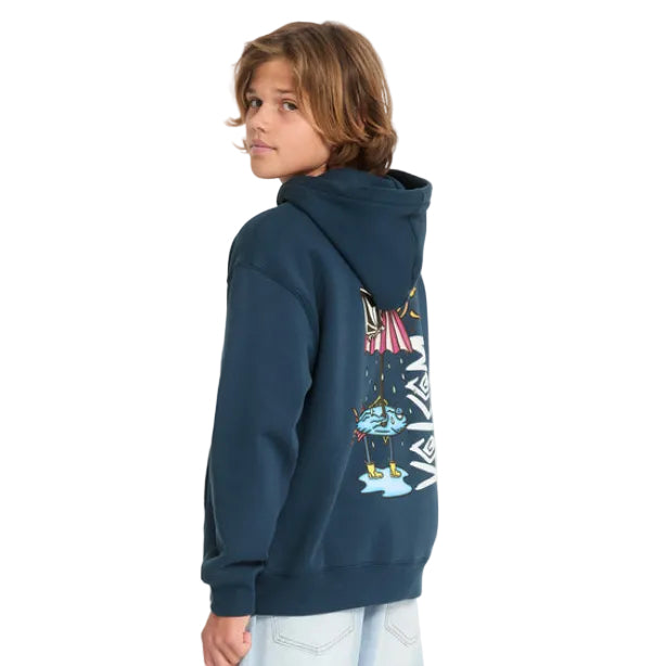 Volcom Kids Watanite Hoodie - Dust Bowl Indigo