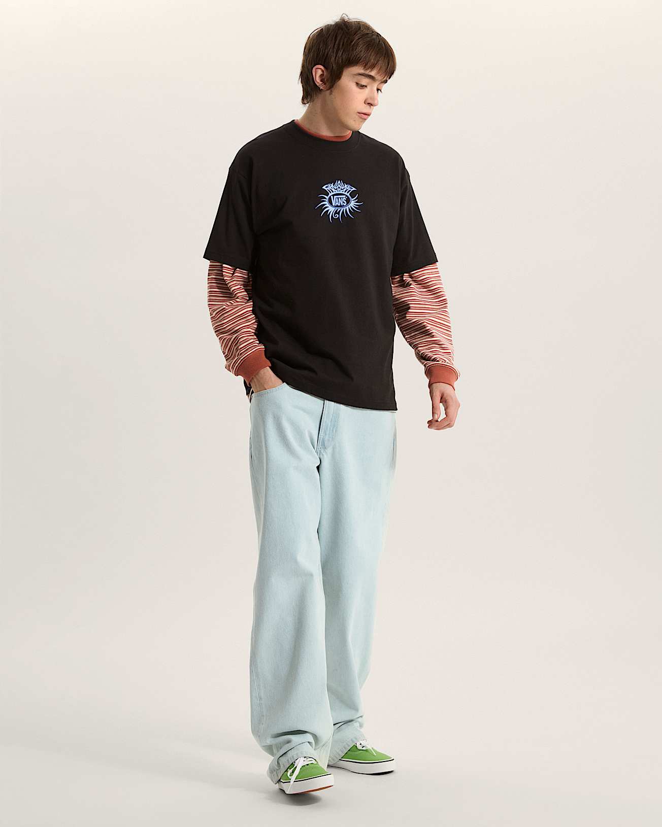 Vans Check-5 Loose Denim - Blue Ice