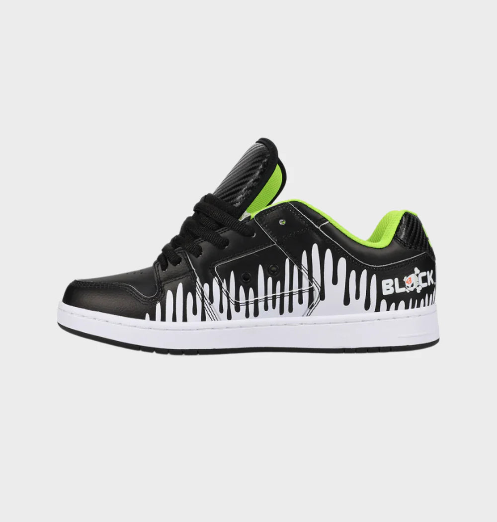 DC Ken Block 43i Manteca 4 - Noir/Blanc/Vert citron