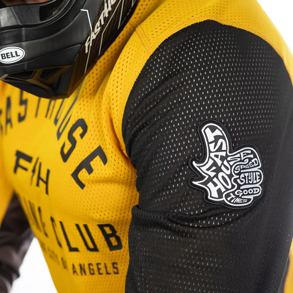 Fasthouse Grindhouse Air-Cooled Club Jersey - Marigold