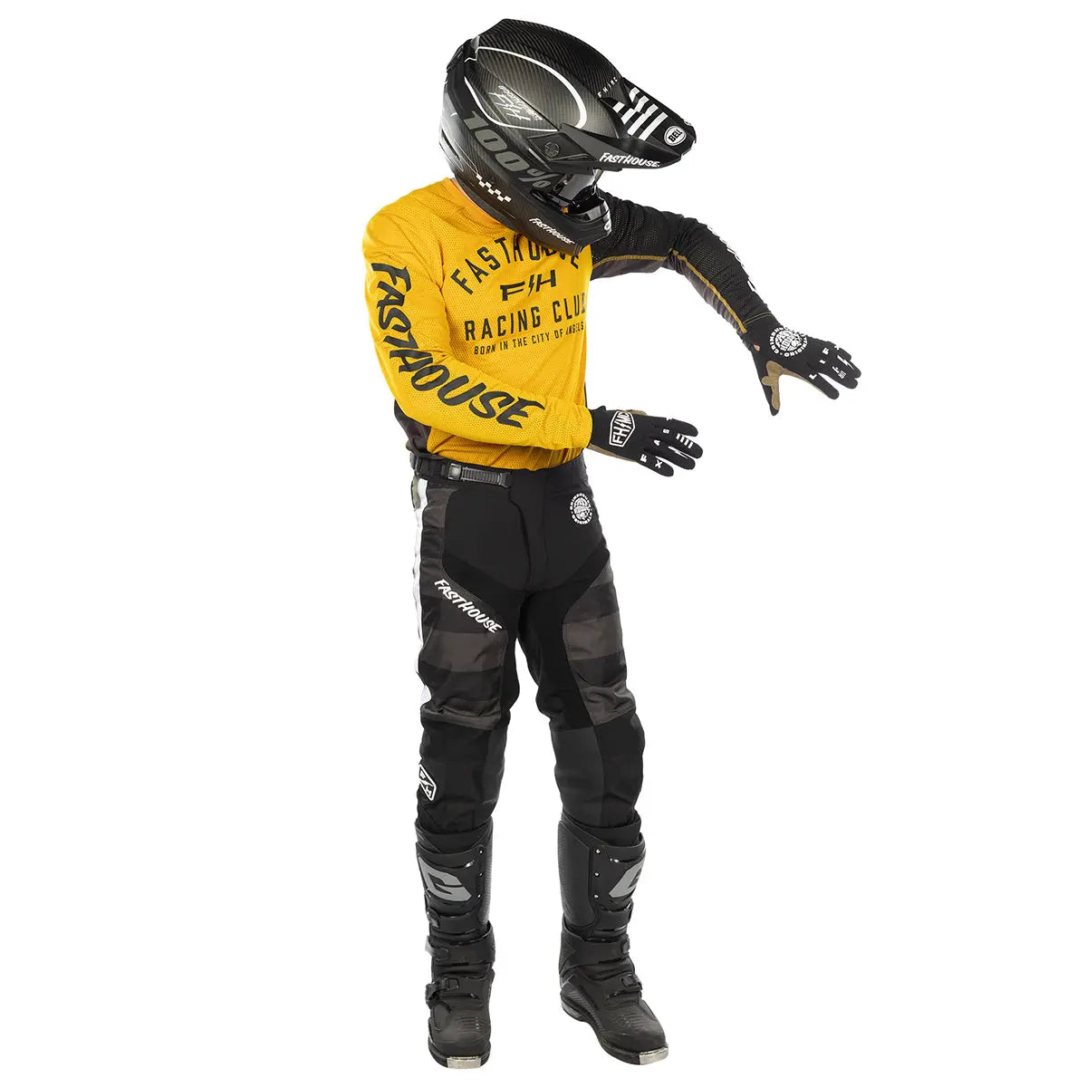 Fasthouse Grindhouse Air-Cooled Club Jersey - Marigold