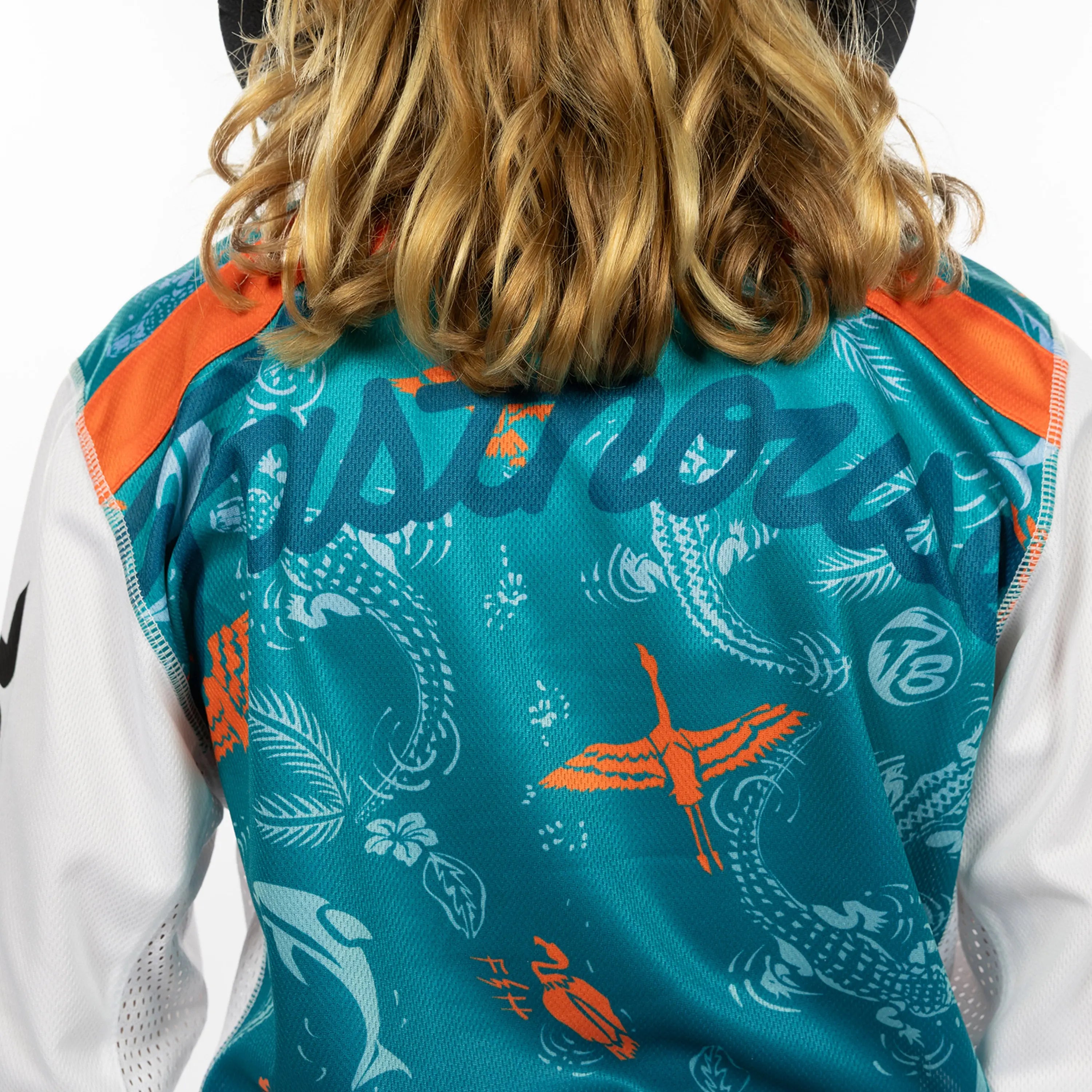 Fasthouse TB Island Hopper Grindhouse Youth Jersey - White