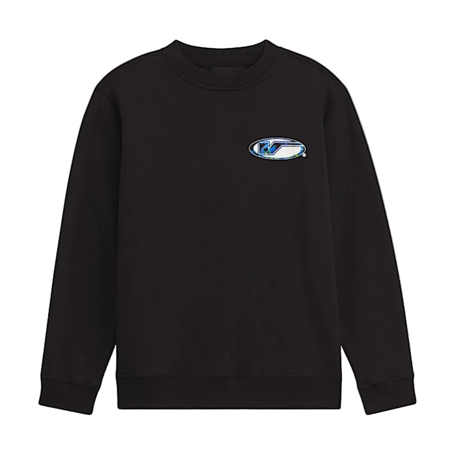 Vans Bevel Flame Crew - Black