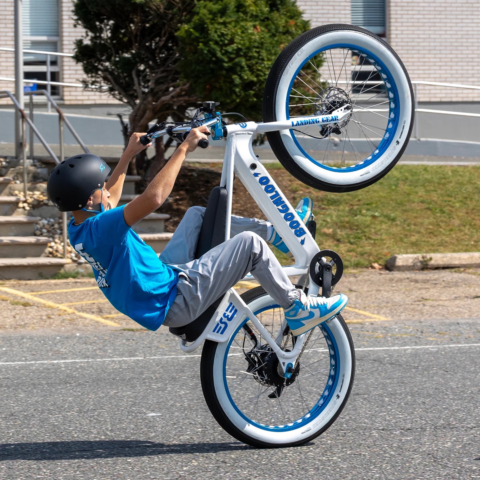 SE BIKES Electric Boogaloo 24" Bike - White Lightning