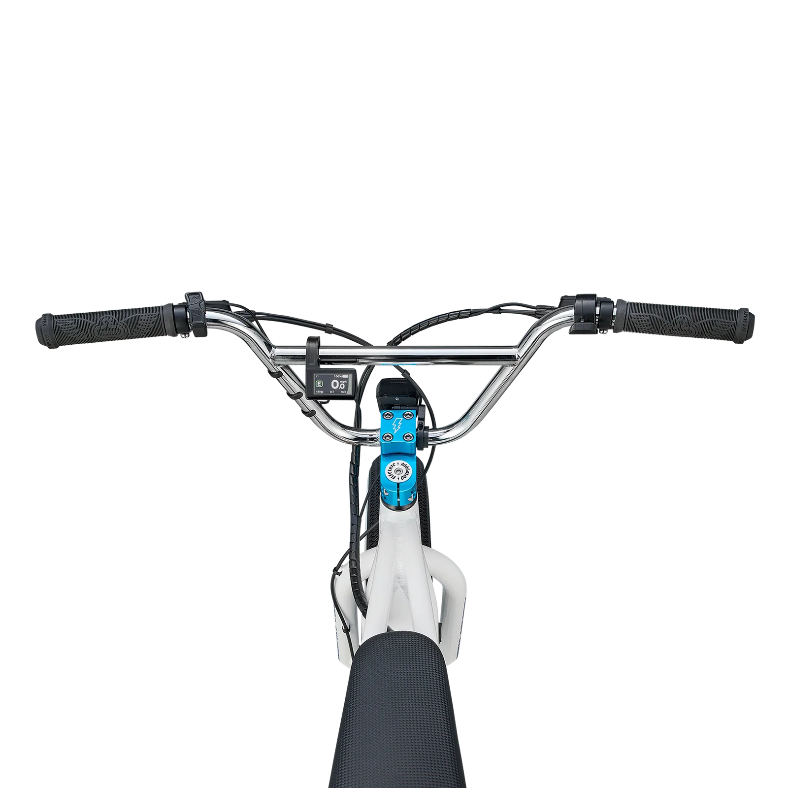 SE BIKES Electric Boogaloo 24" Bike - White Lightning