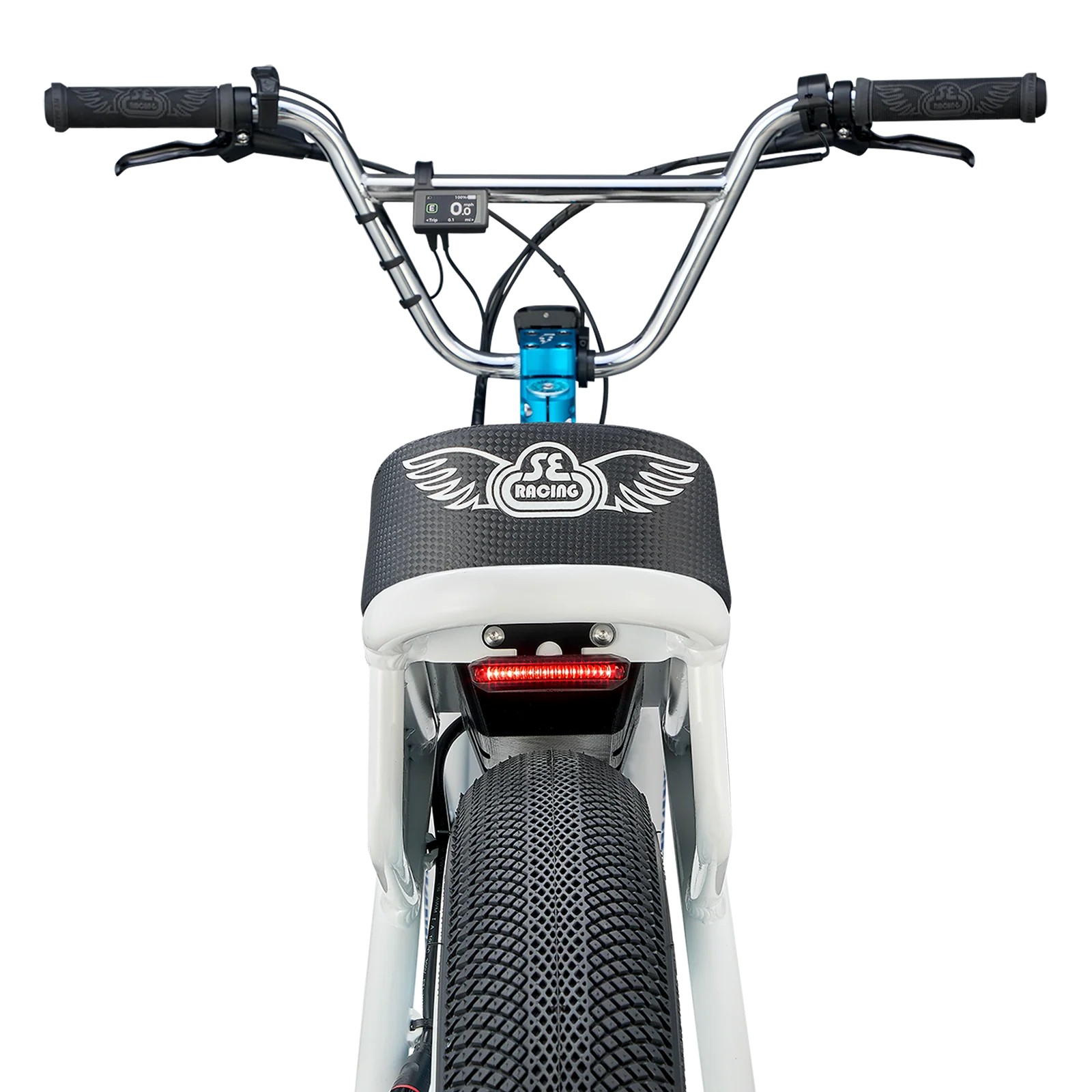 SE BIKES Electric Boogaloo 24" Bike - White Lightning