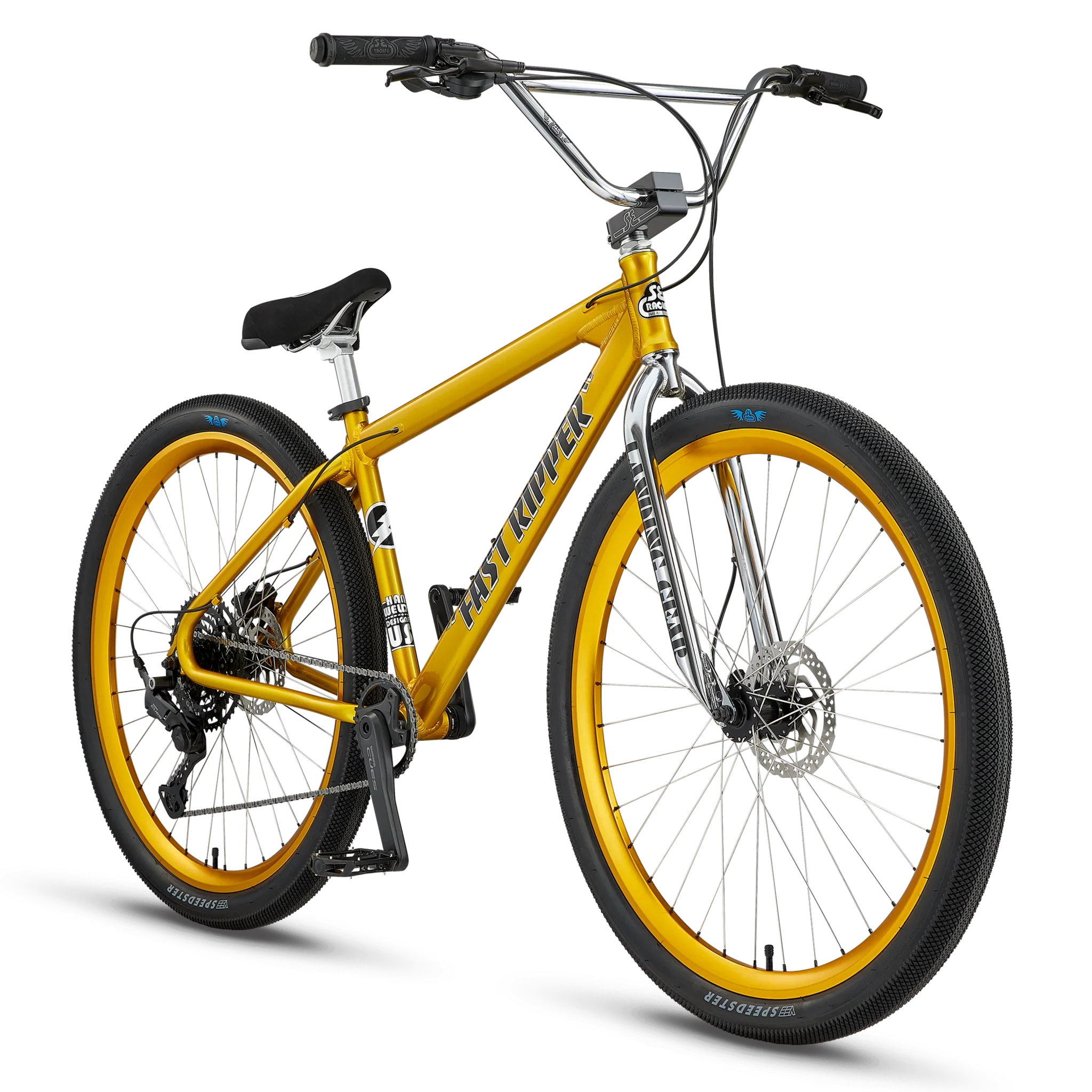 SE Bikes Fast Ripper 29" Complete Bike - Gold Bling