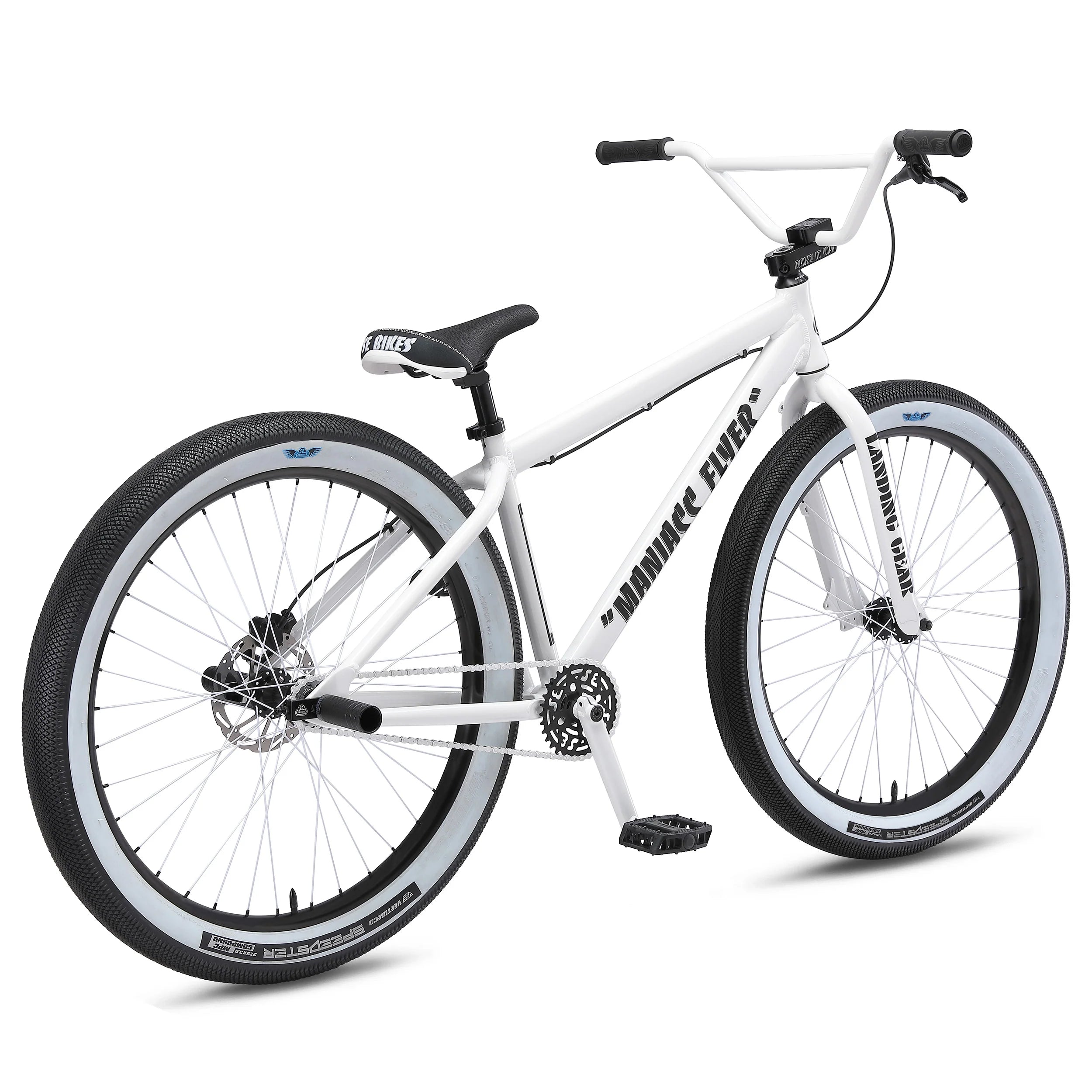 SE Bikes Maniacc Flyer 27.5" Complete Bike - Arctic White