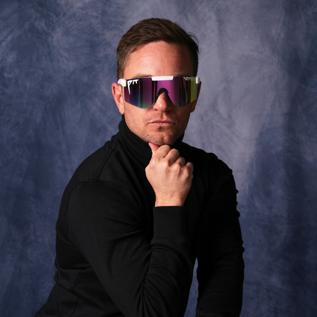 Pit Viper The Miami Nights Original HDPV Gepolariseerde Roze Zonnebril (Normaal)