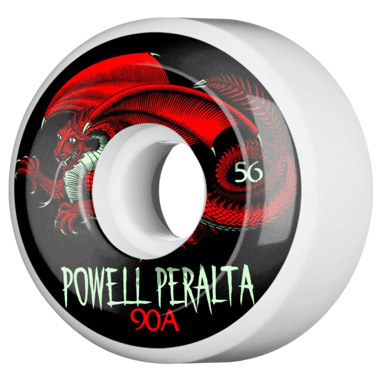 Powell Peralta Oval Dragon 4 56mm Skateboard Wheels