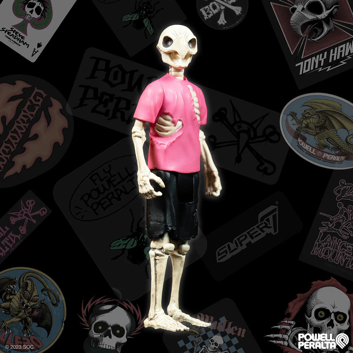 ReAction Figures Wave 2 - Tony Hawk Skull & Cross
