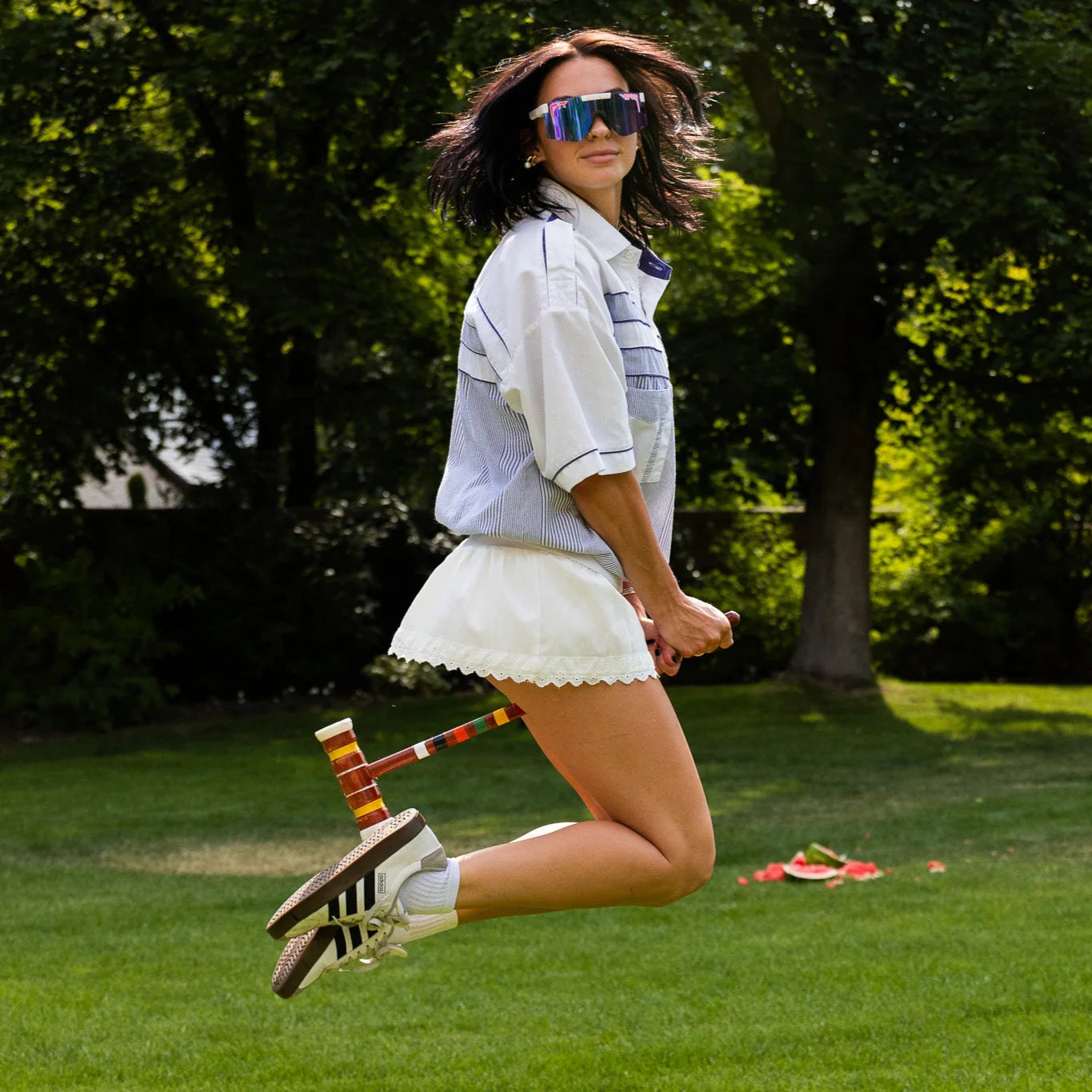 Pit Viper The LA Brights Original 2.0 HDPV Polarized Pink/Purple Sunglasses