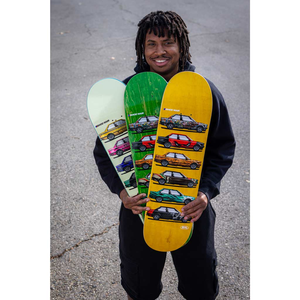 REAL Skate Shop Day 2025 LTD Ishod Wair Custom Deck 8.25" (Versie 1)