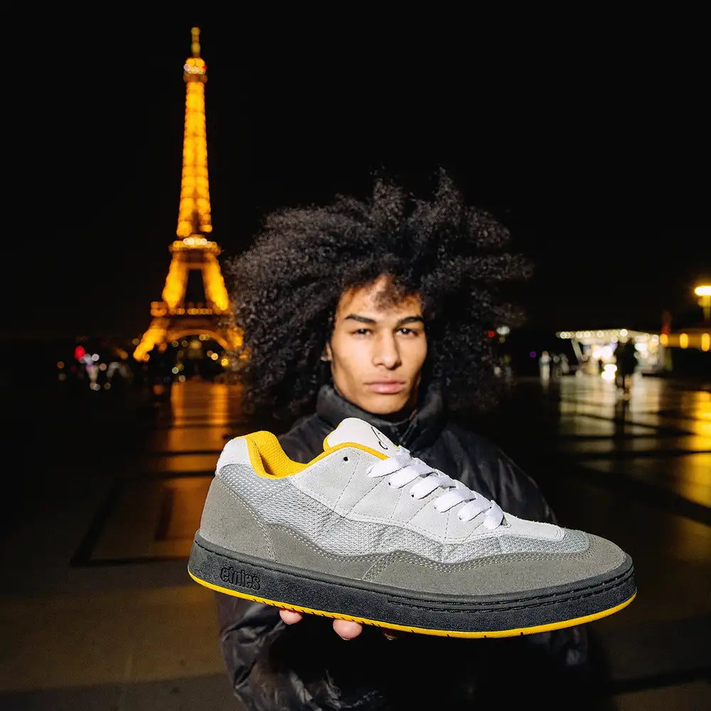 Etnies Snake - Gris/Gris/Jaune