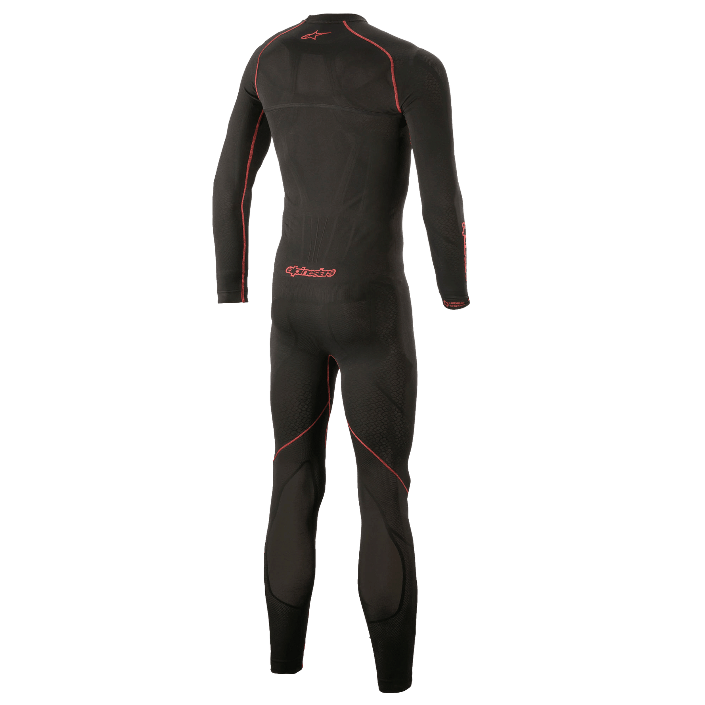 Ride Tech Lite 1pc Undersuit - Black/Red