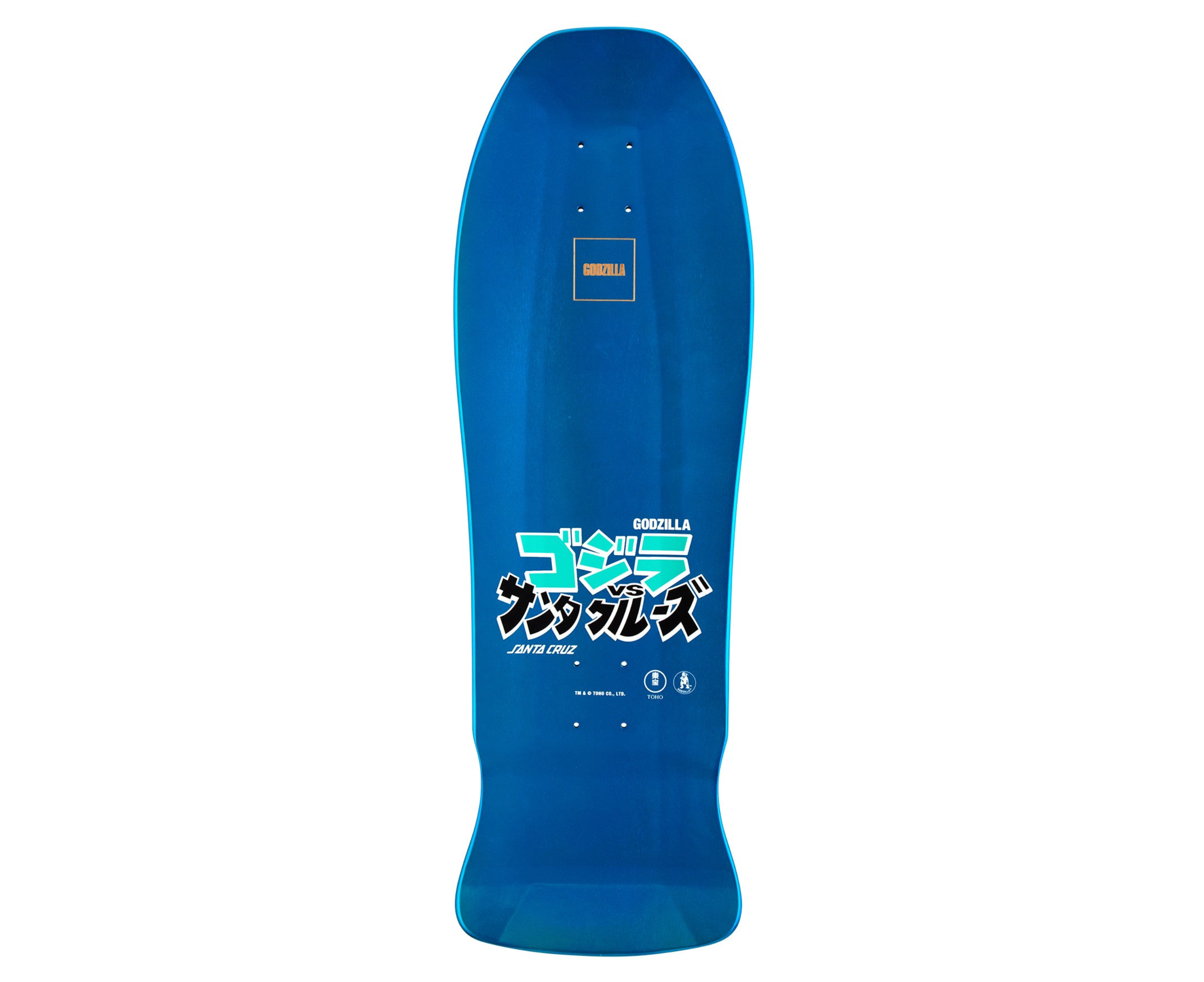 Planche de skate Santa Cruz X Godzilla Limited Edition Kaiju Roskopp Reissue 10,125 po x 30,2 po 
