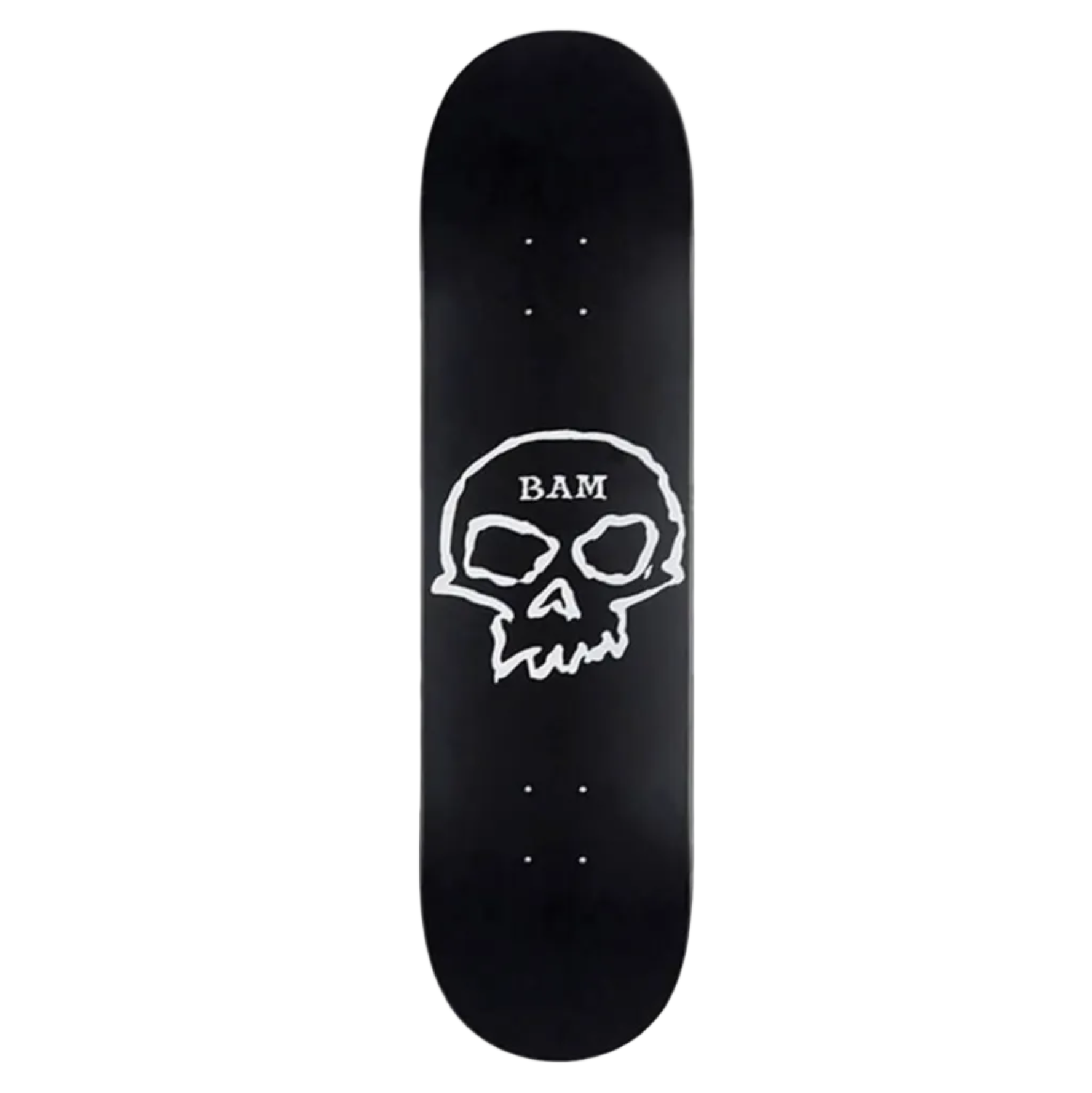 Zero X Bam Margera Single Skull Deck - Zwart