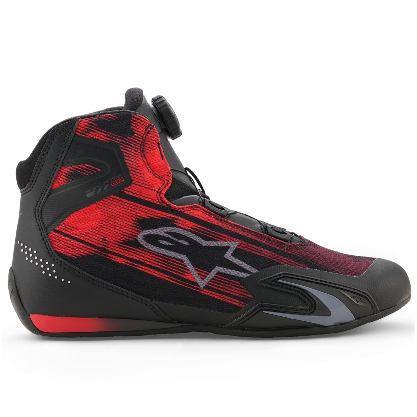 Alpinestars Celer Superair Riding Shoes - Black/Bright Red