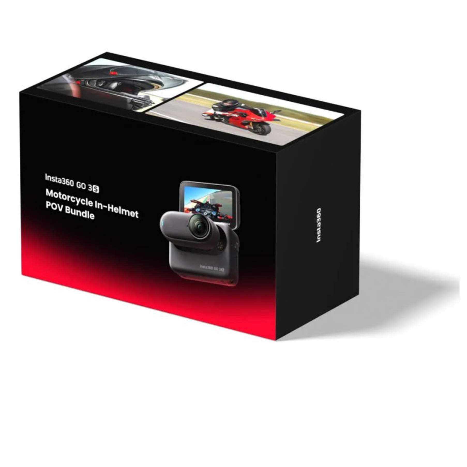 Insta360 GO 3S 64gb Motorcycle In-Helmet POV Bundle