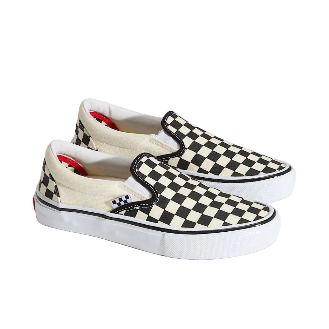 Vans Skate Slip-On Checkerboard Zwart/Uit