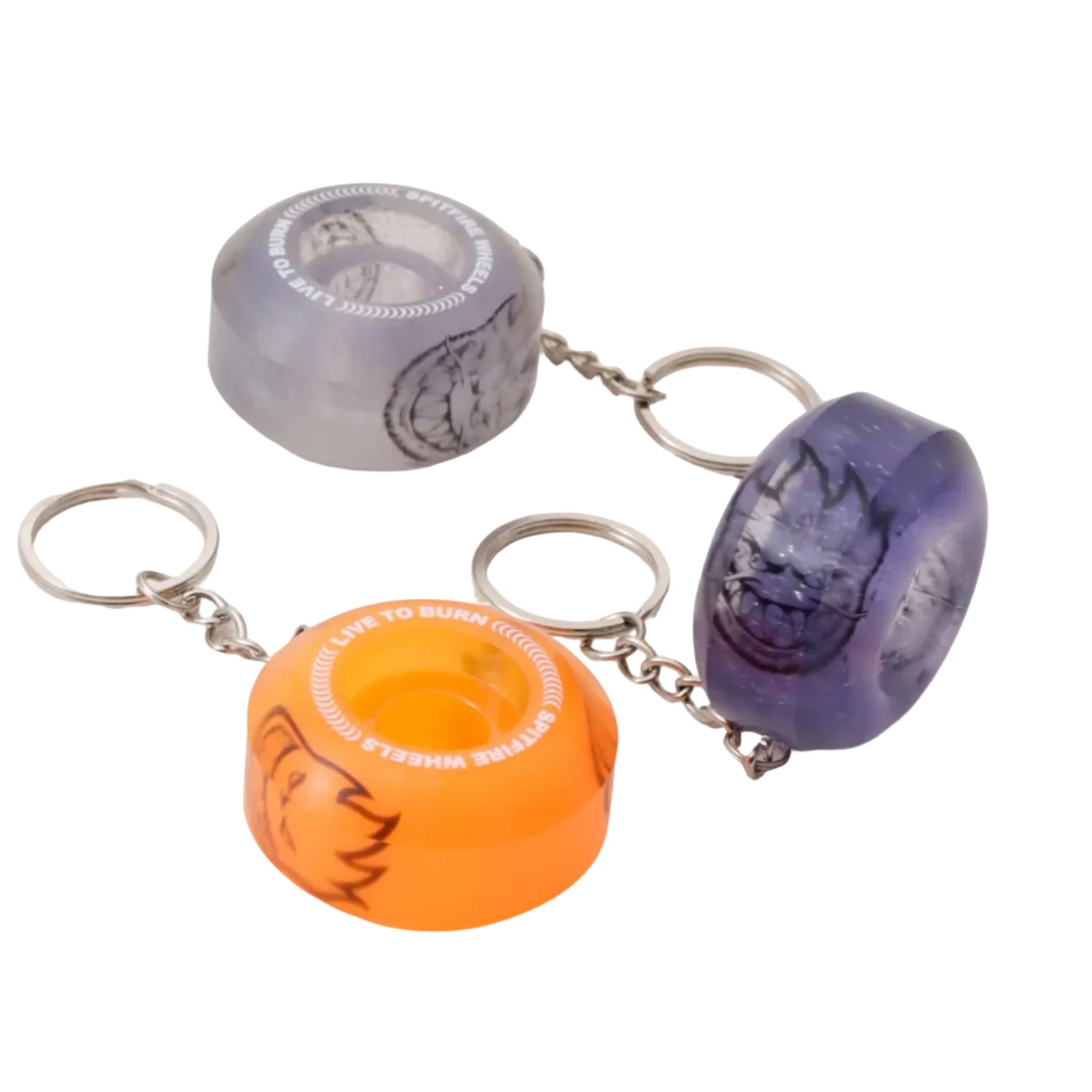 Spitfire Swirl Keychain Assorted