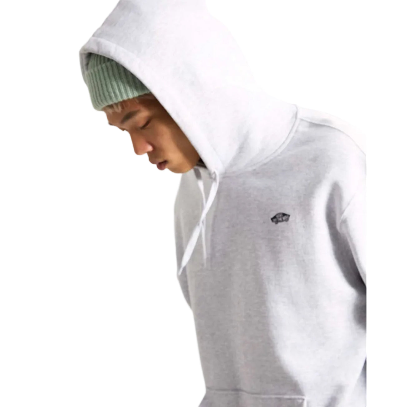 Vans Style 76 Hoodie - Light Grey Heather
