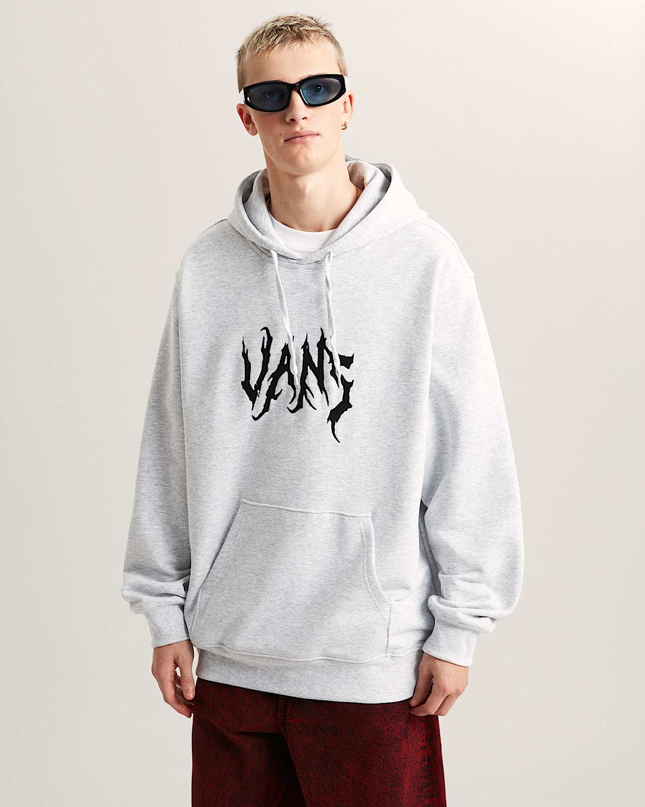 Vans They Are Just Shoes Loose Hoodie - Light Grey