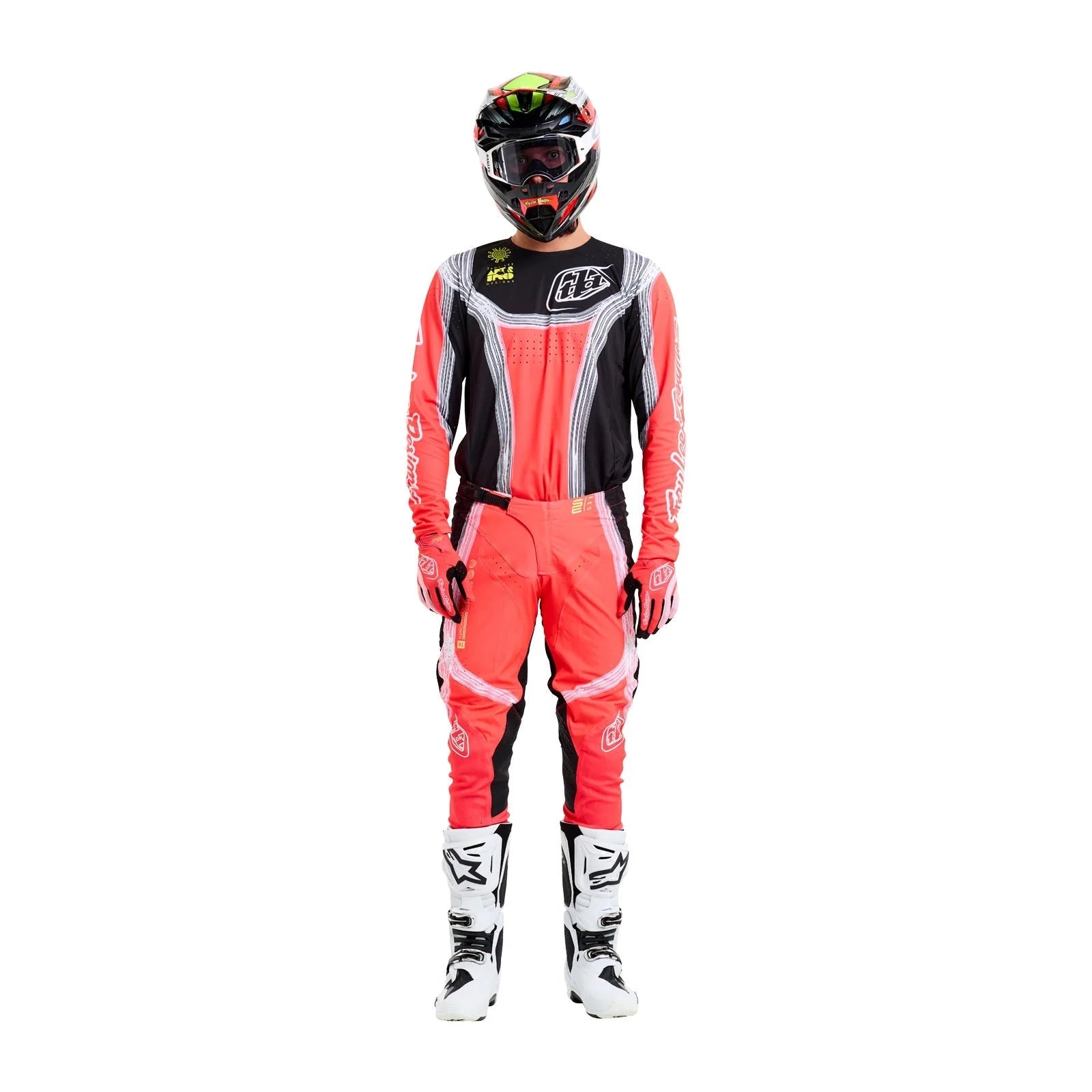 SE Pro Pant Stripes - Infra Red/Black