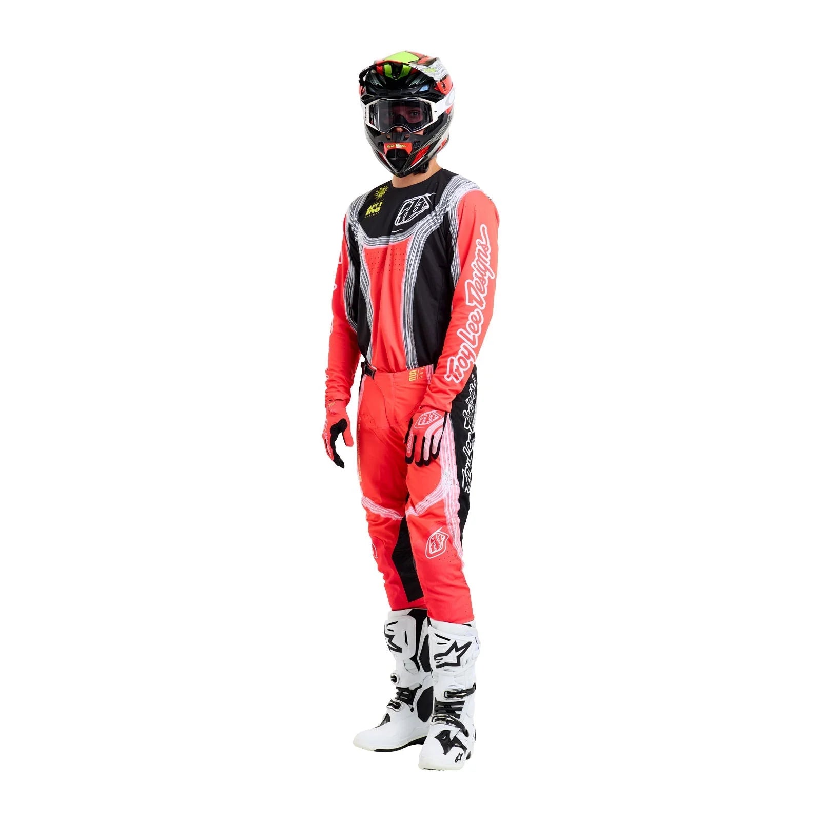SE Pro Pant Stripes - Infra Red/Black