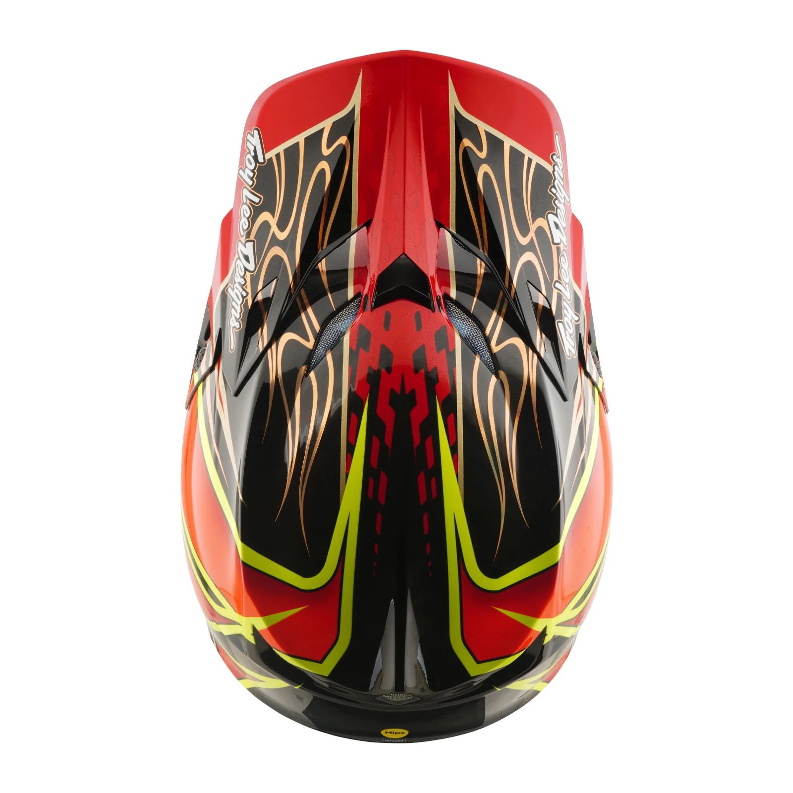 Troy Lee Design SE5 Carbon Helmet W/MIPS Wings Red