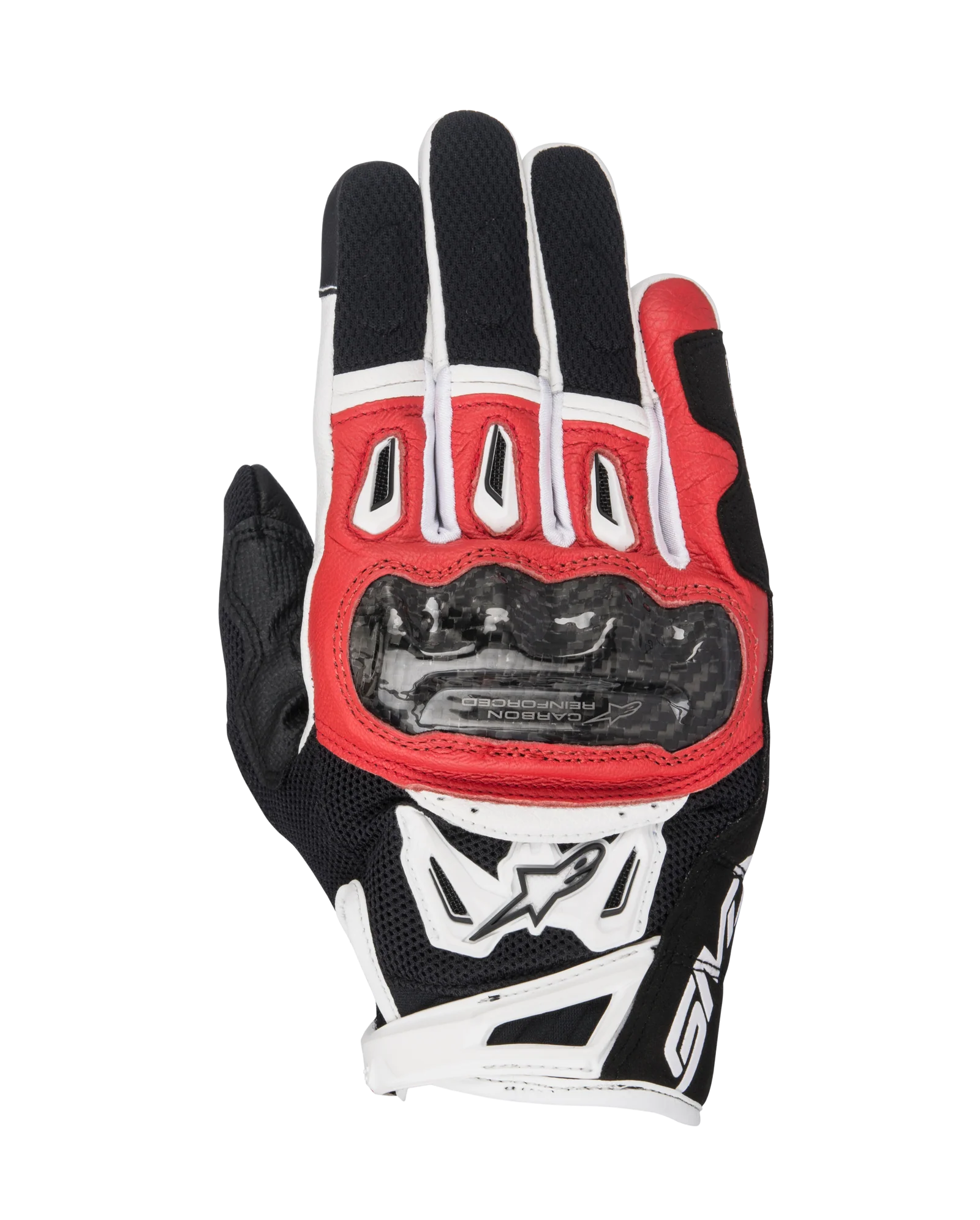 SMX-2 Air Carbon Gloves - Black/Red/White