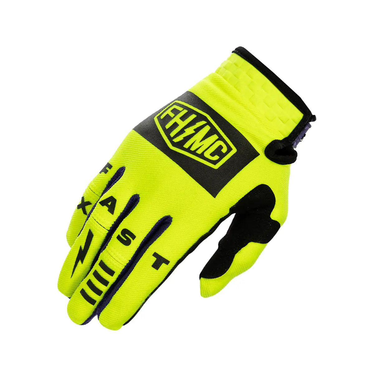 Fasthouse Speed Style Atomic Youth Glove - High Viz/Black