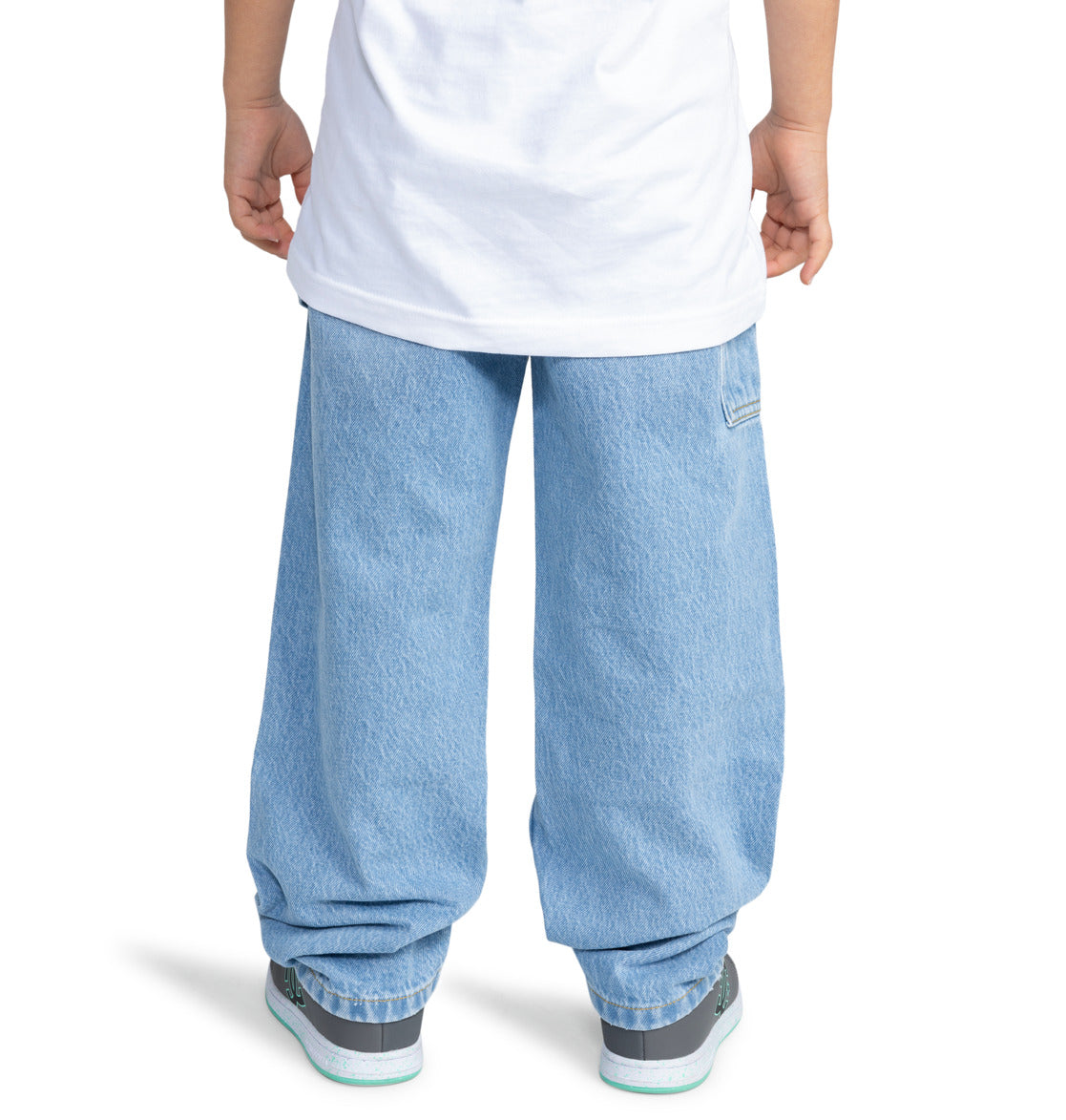 DC Youth Worker Carpenter Baggy Denim Pant - Licht Indigo