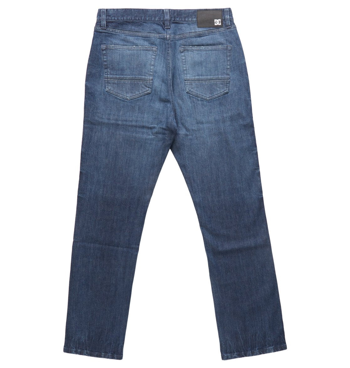 DC Worker Straight Jeans - Indigo Fade Wash