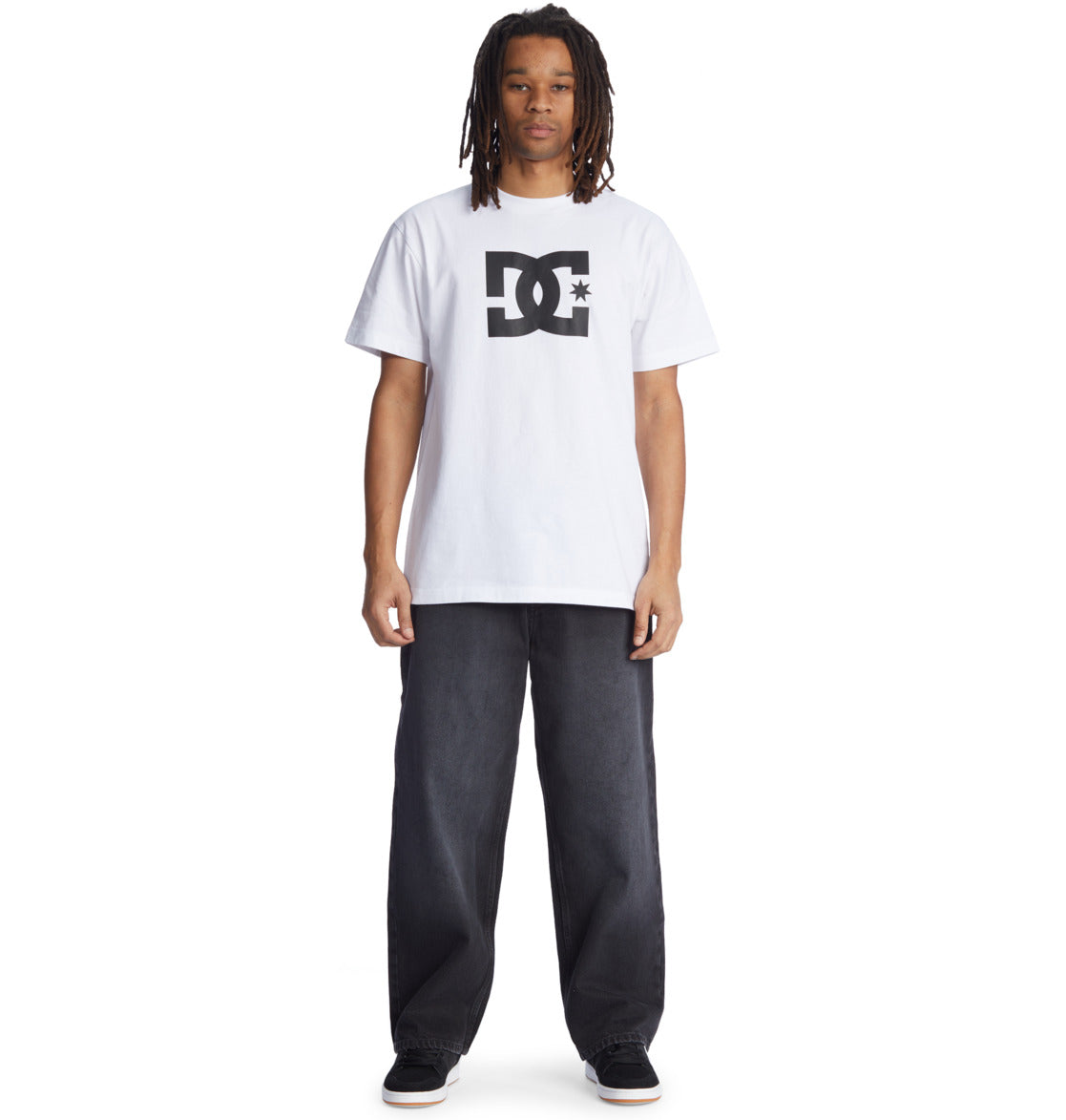 DC Worker Baggy Biologic Jeans - Black Vintage Wash