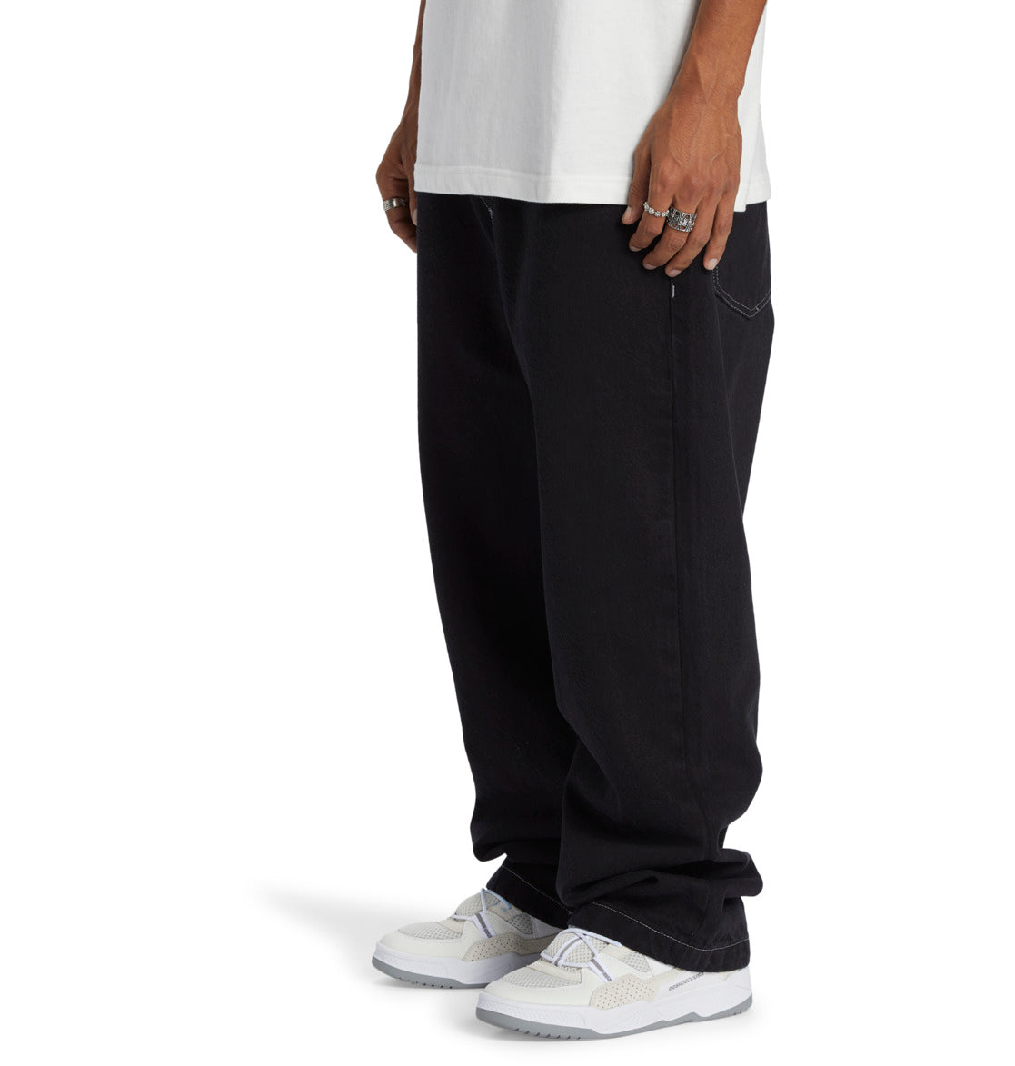 DC Worker Baggy Jeans - Black Tint