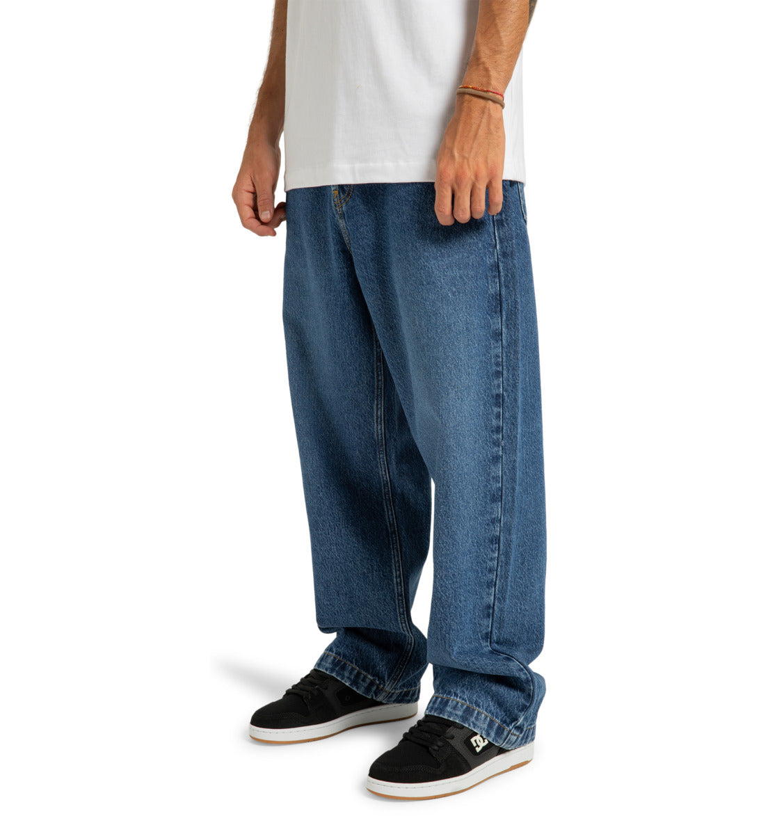 DC Worker Denim Baggy Pant - Stone Indigo