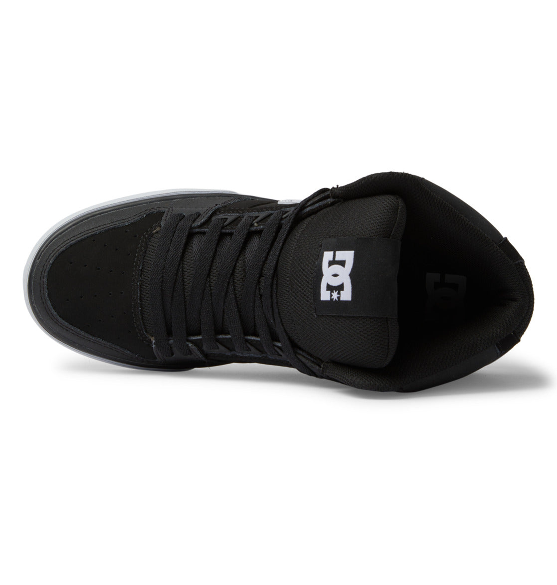 DC Pure High-Top WC - Black/Black/White