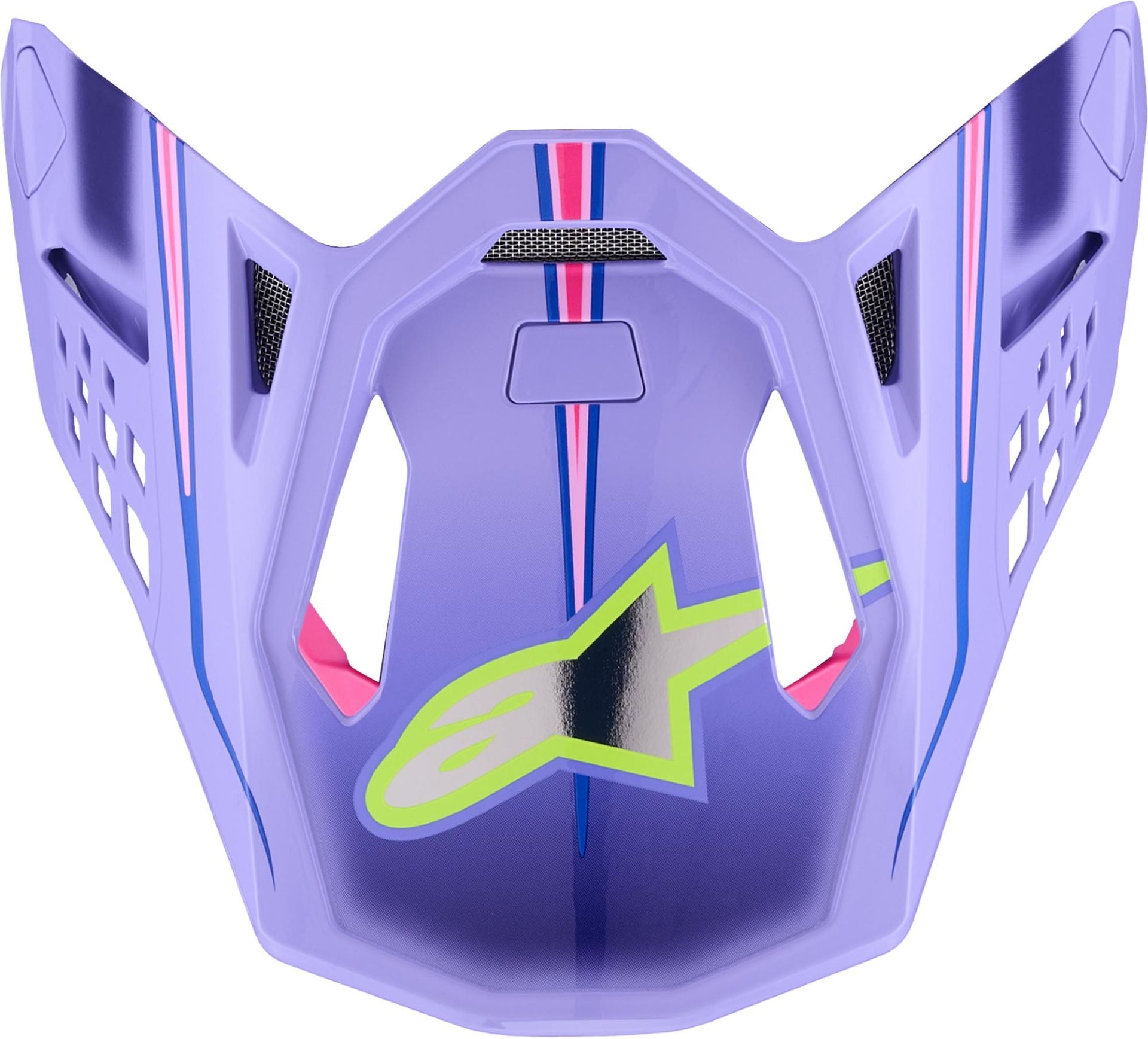 Alpinestars S-M10 Jett Lawrence R01 Replica Helmet - Purple/Pink/Fluo Yellow
