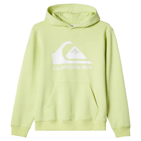 Quiksilver Big Logo Hoodie - Yellow