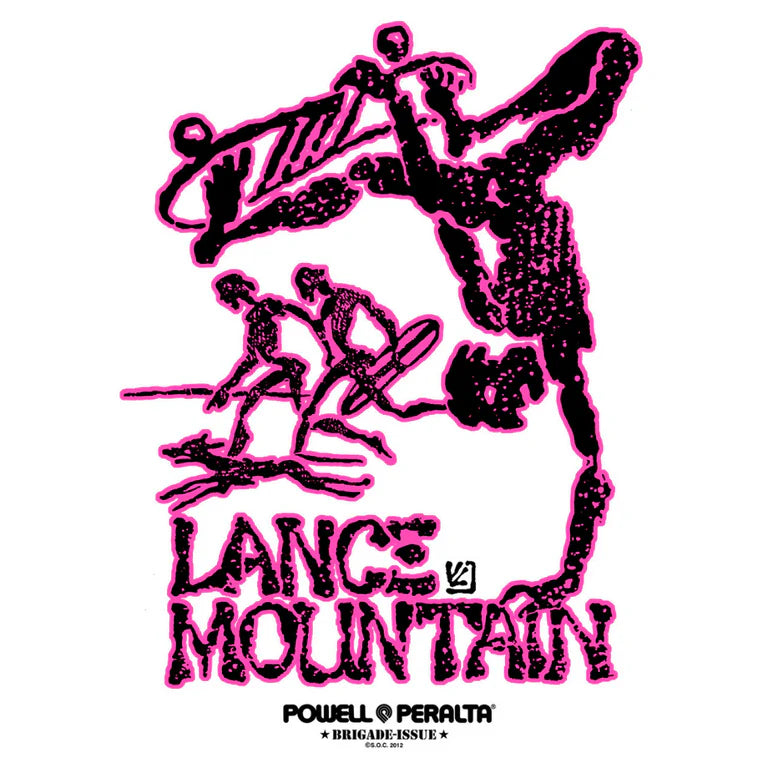 Bones Brigade Lance Mountain Sticker