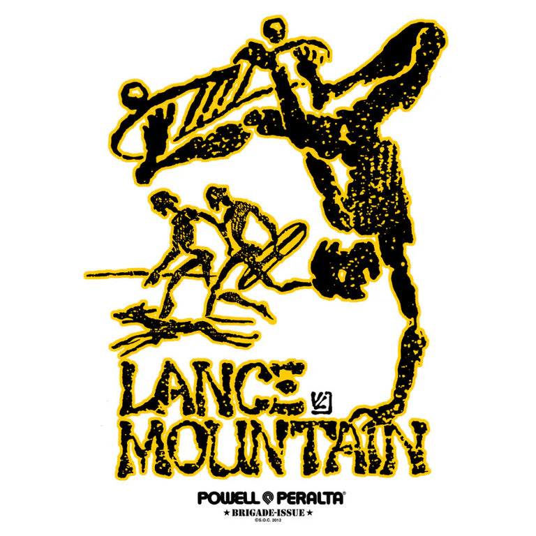 Bones Brigade Lance Mountain Sticker