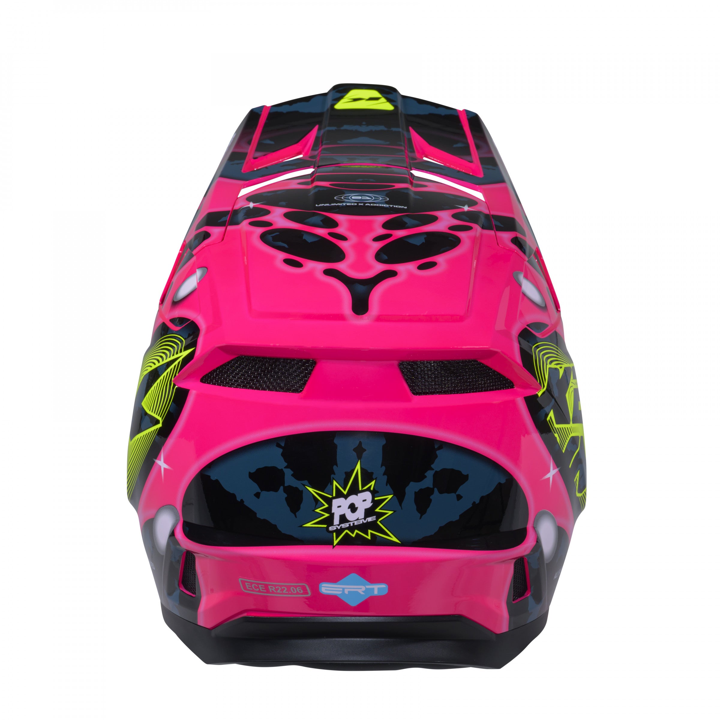 Kenny Performance Graphic Motocross Helmet - Pop System