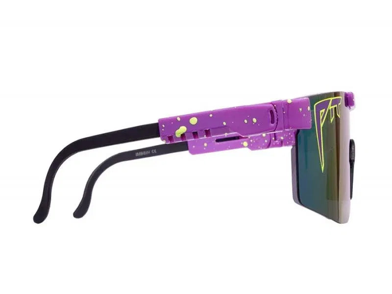 Pit Viper The Donatello Polarized Double WIde Nut3ll4 Sunglasses