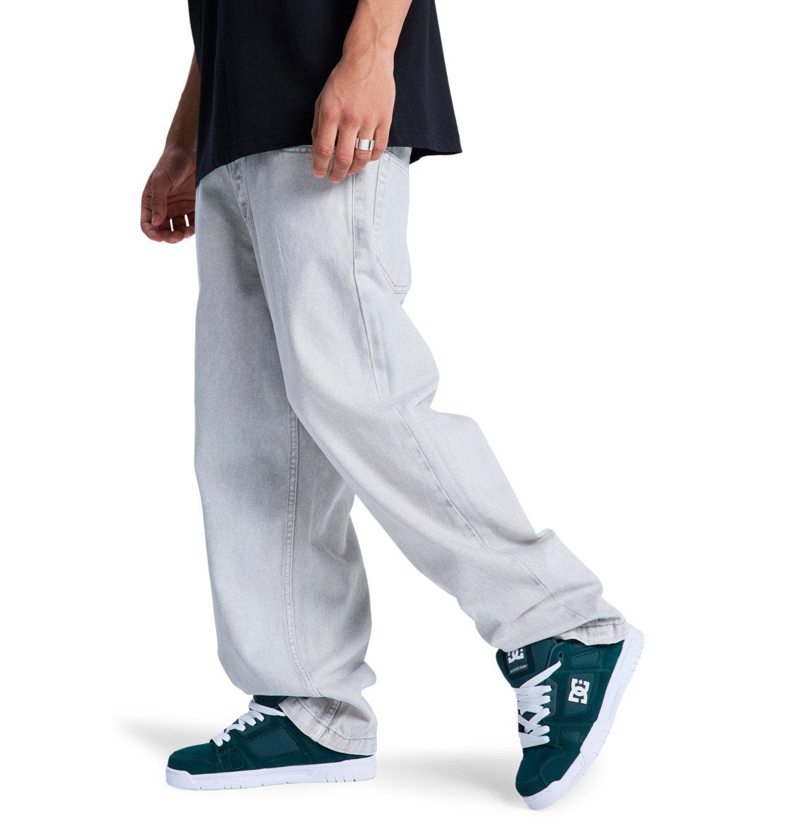 DC Baggy Denim Jeans - Wild Dove