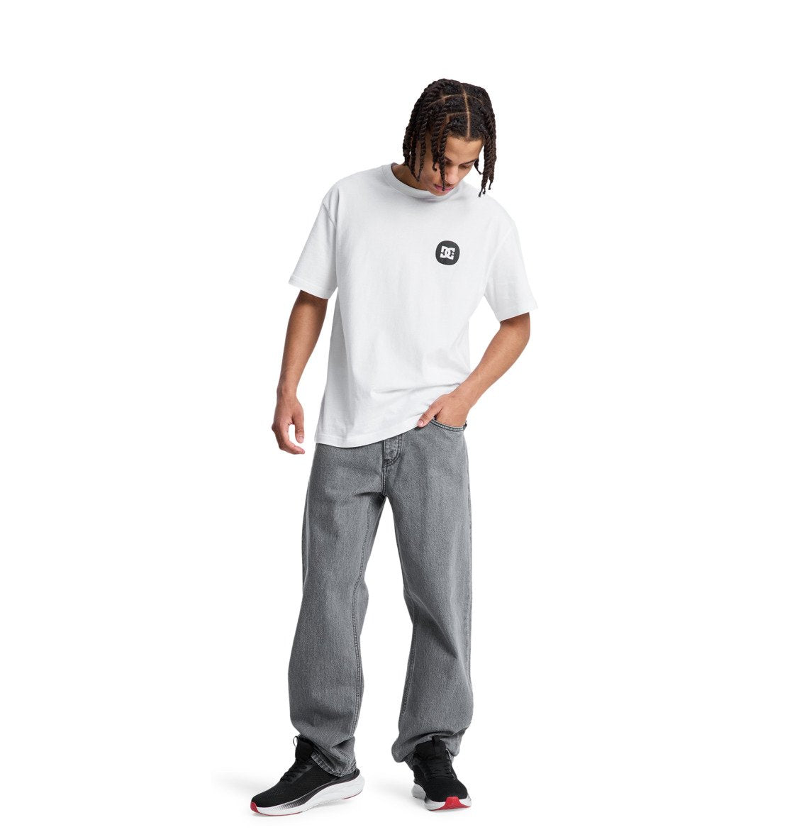 DC Relaxed Denim Pant - Medium Grey