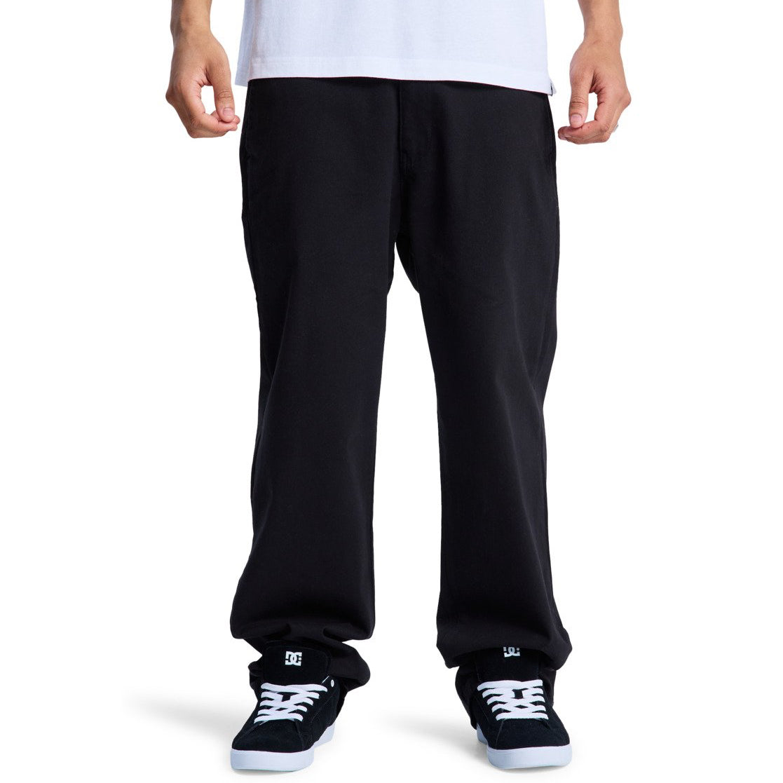 DC Worker Chino Relaxed Pant - Black