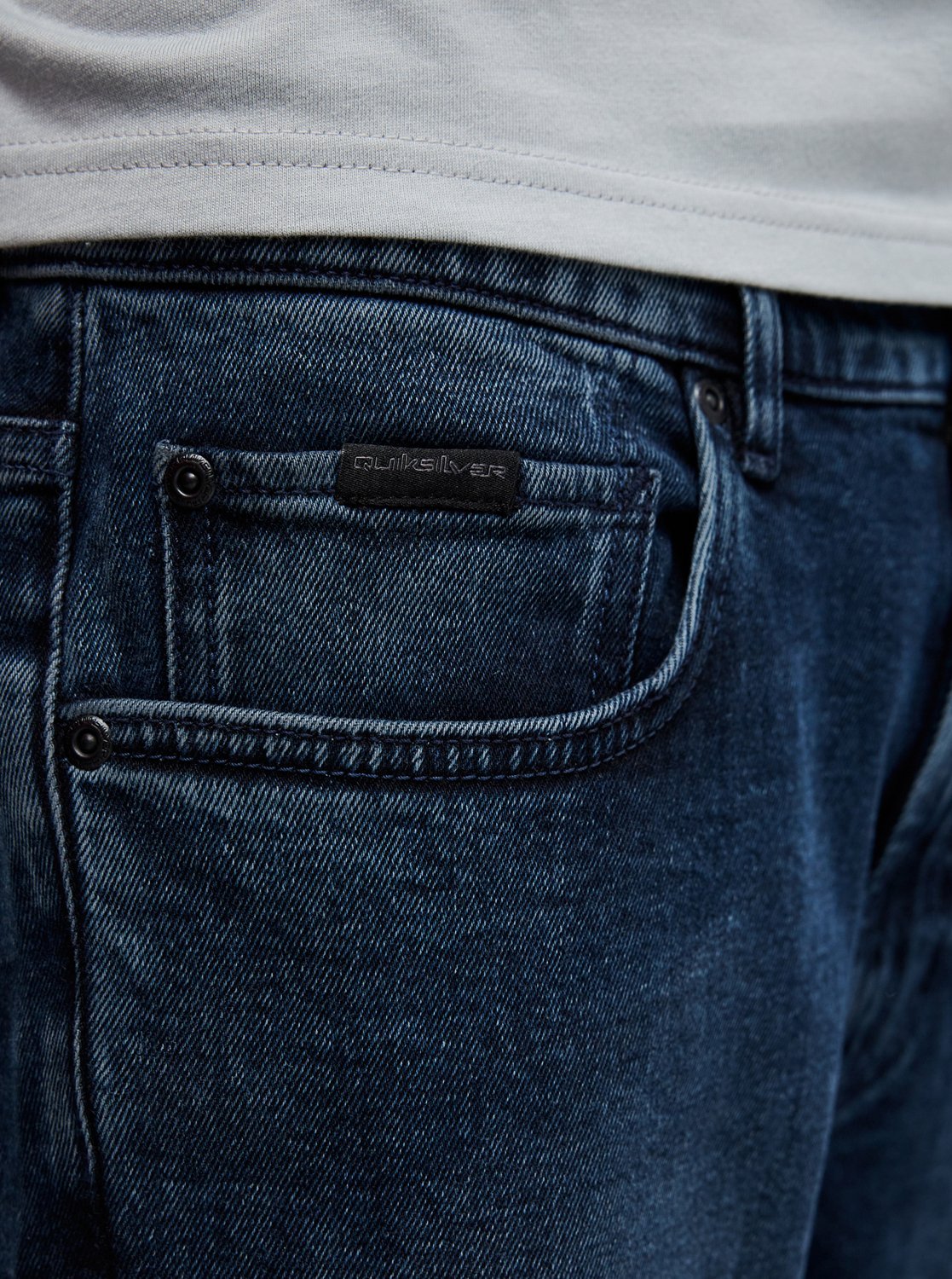 Quiksilver Aqua Cult Regular Fit Denim - Blue/Black Used