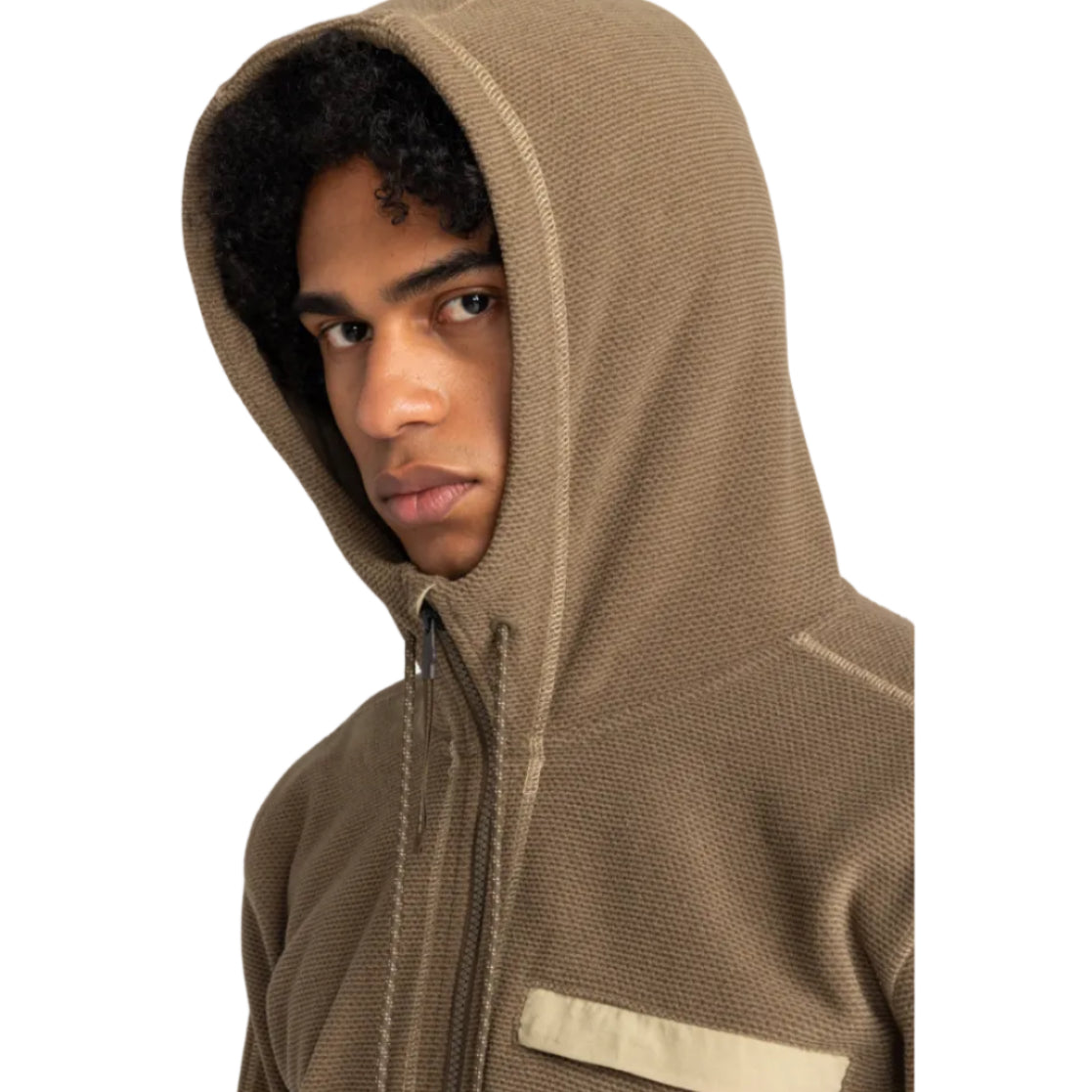 Quiksilver last Run Hoody - Canteen